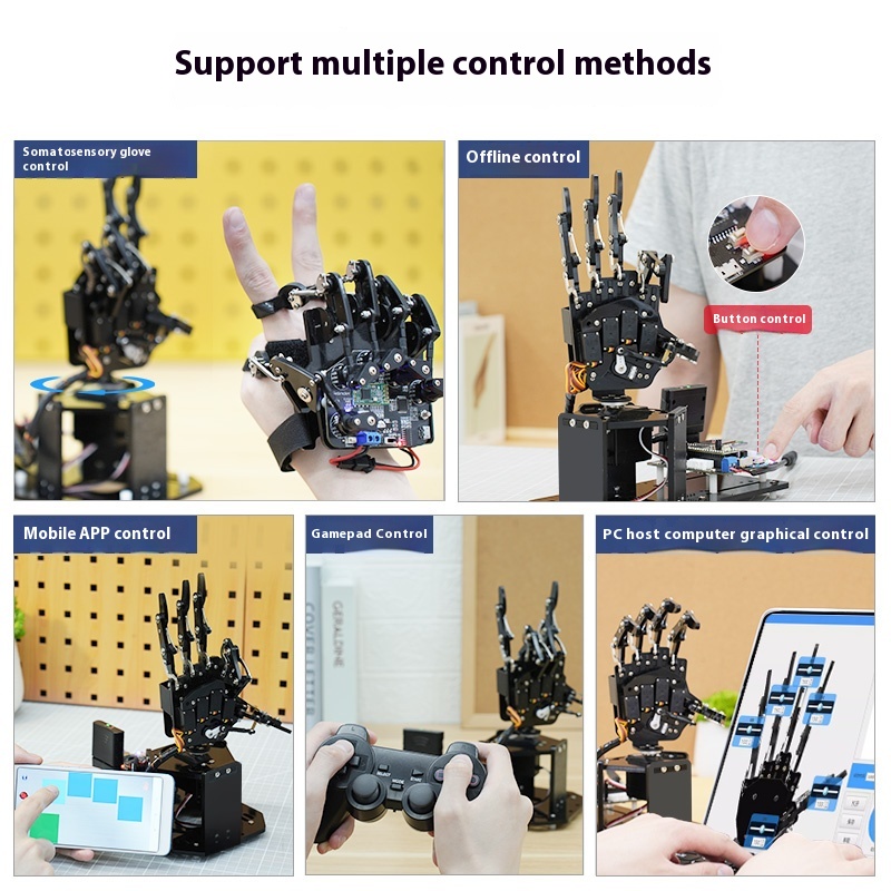 Bionic Robotic Hand Palm UHand - Stm32 Robot บทวิจารณ์และราคา
