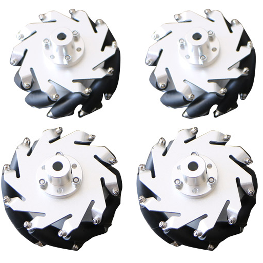 60กก.4Pcs 127Mm Omni Mecanum ล - Omni Wheel บทวิจารณ์และราคา