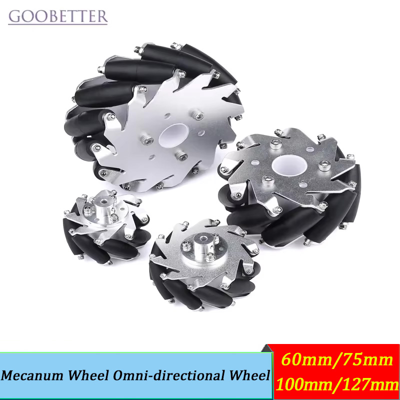 4 ชิ้น 60-127 มิลลิเมตร Mecanu - Omni Wheel บทวิจารณ์และราคา