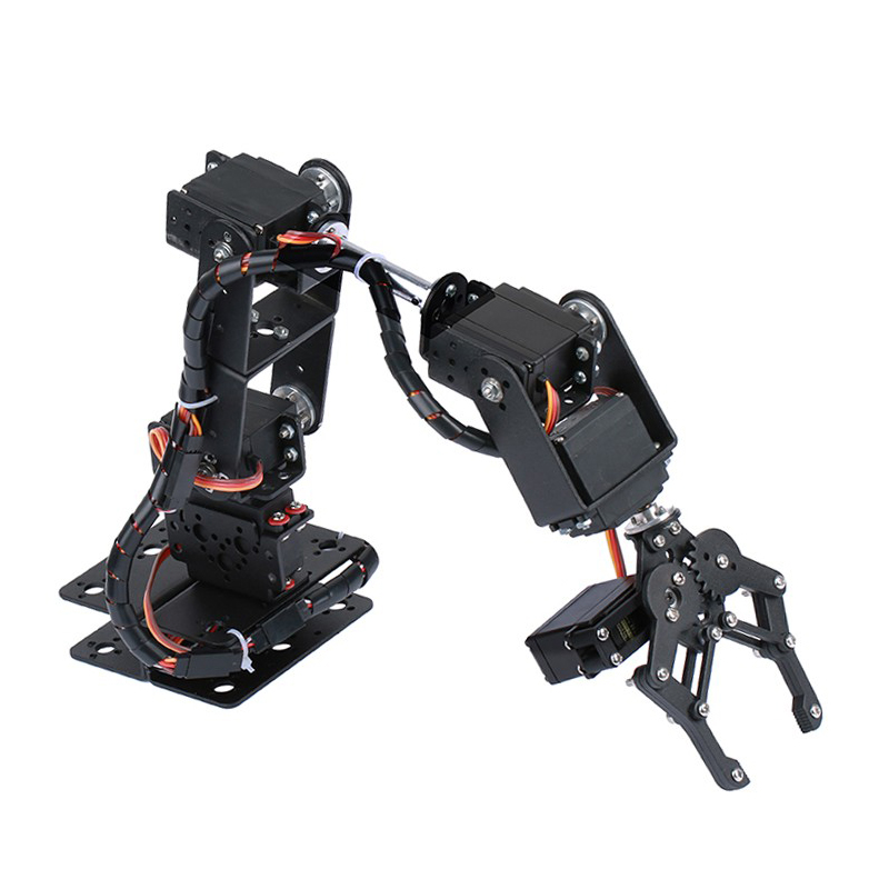 ไอน้ํา DIY 6 DOF หุ่นยนต์โลหะ  - Robot Arm Kit บทวิจารณ์และราคา