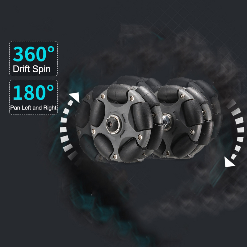 2PCS 58 มม.ไนลอน Omni ล้อ Easy - Omni Wheel บทวิจารณ์และราคา