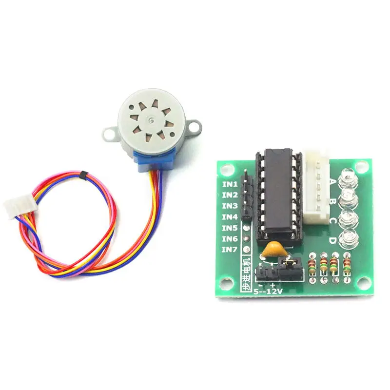 1PCS 28BYJ4 Stepper Motor ULN2 - Uln2003 Driver บทวิจารณ์และราคา