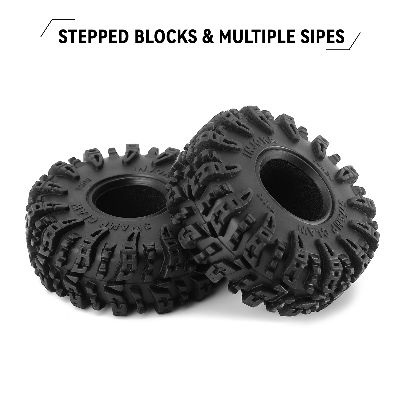 INJORA Swamp Claw 64*24 มม.S5  - Omni Wheel บทวิจารณ์และราคา