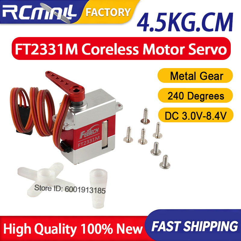 FT2331M ไมโครดิจิตอลเซอร์โว แร - Robot Arm Metal บทวิจารณ์และราคา