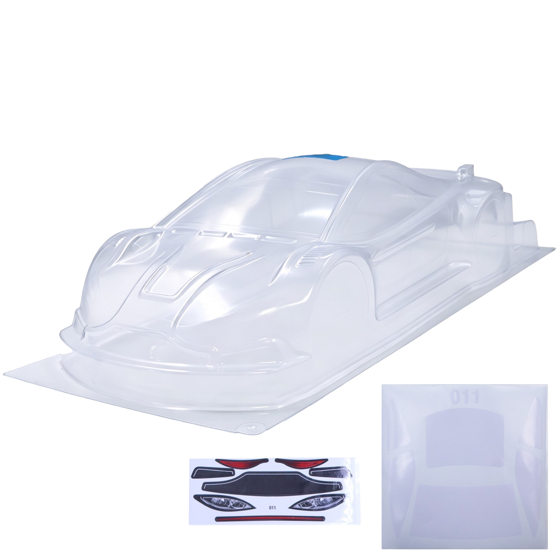 1/10 RC ชุดตัวถังใสสำหรับรถทาง - Robot Chassis บทวิจารณ์และราคา