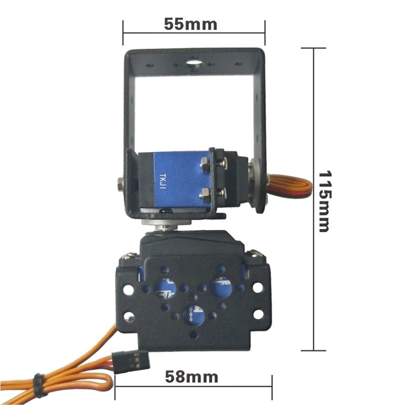 2 DOF หุ่นยนต์ Pan และ Tilt เซ - Robot Arm Kit บทวิจารณ์และราคา