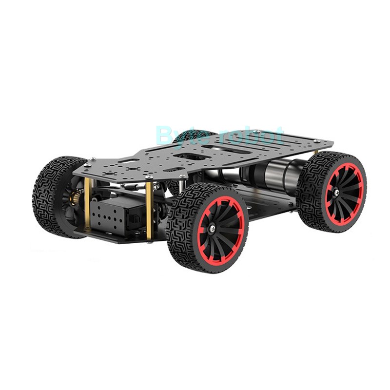 โหลด 5 กก.4WD หุ่นยนต์รถโลหะ A - Robot Car Kit บทวิจารณ์และราคา
