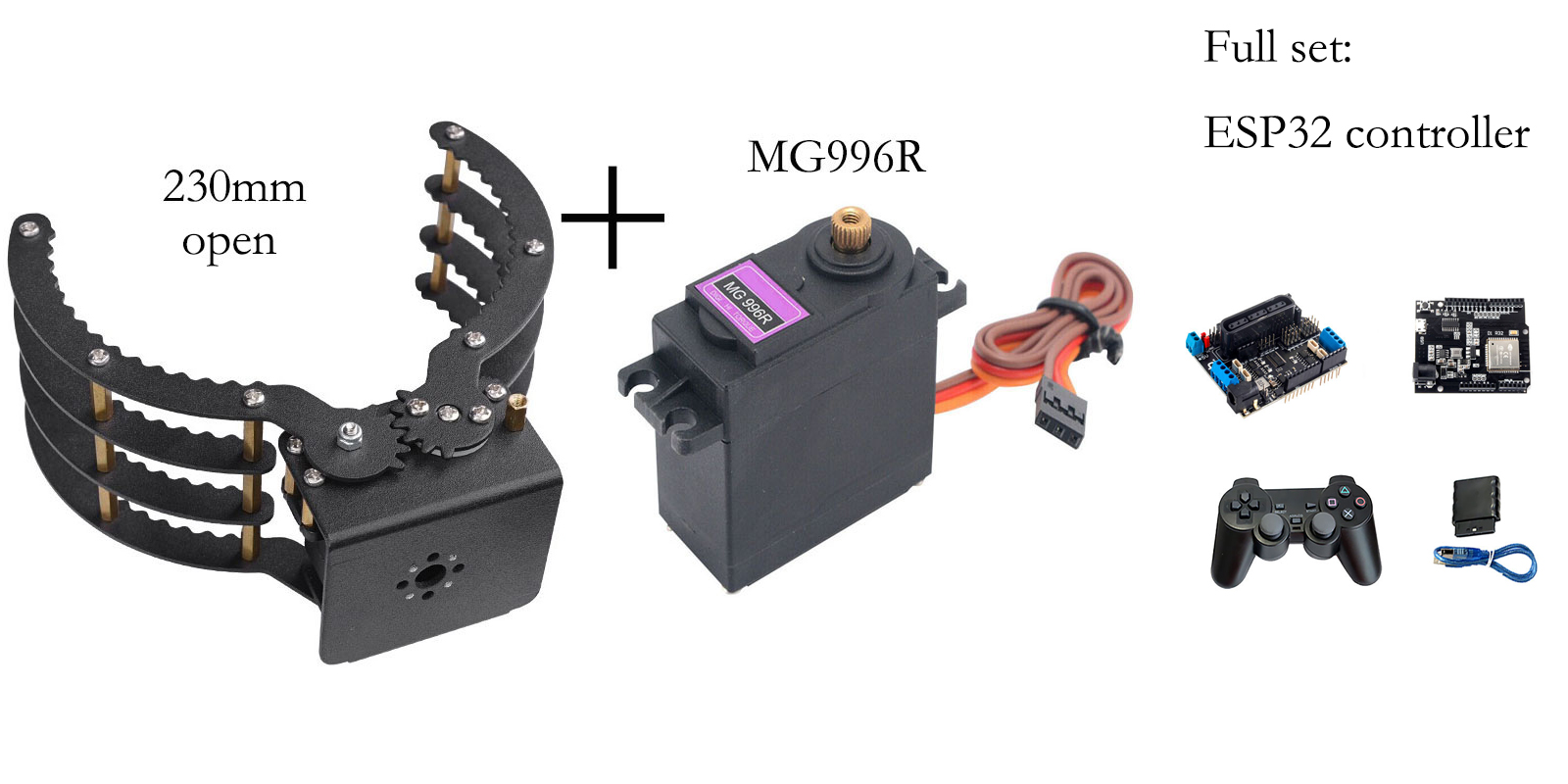 ชุดอุปกรณ์ DIY แขนกลหุ่นยนต์ พ - Robot Arm Kit บทวิจารณ์และราคา