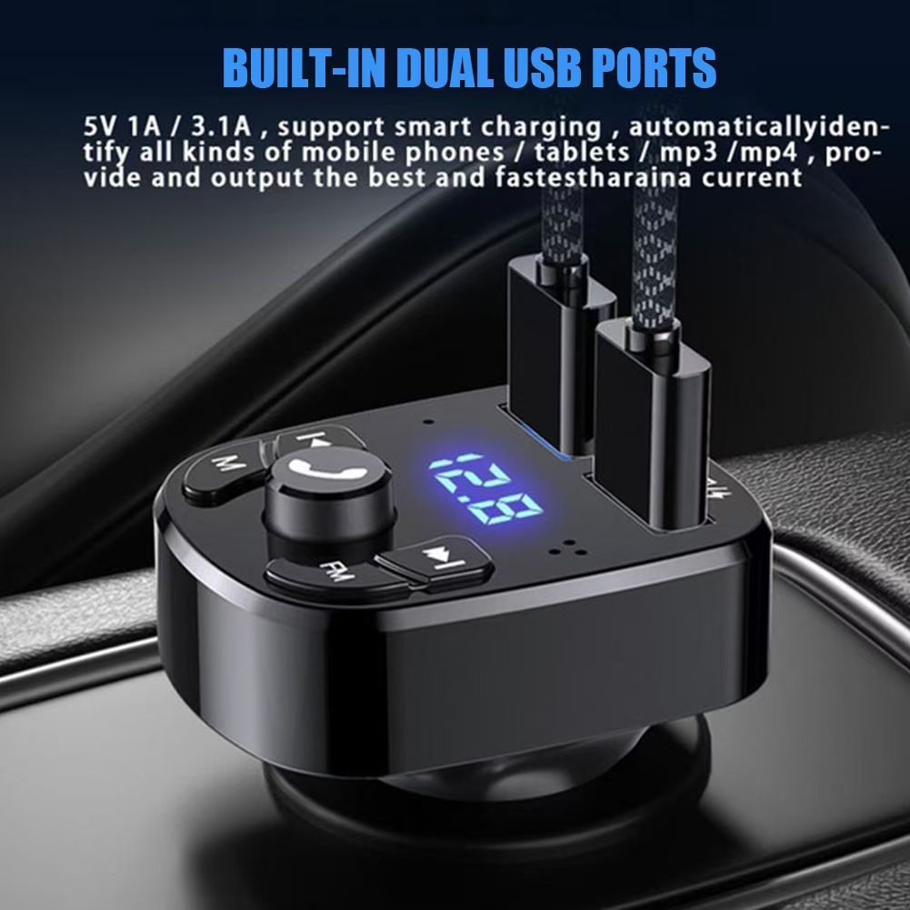 รถแฮนด์ฟรีบลูทูธ 5.0 เครื่องส่ - Robot Bluetooth Car บทวิจารณ์และราคา