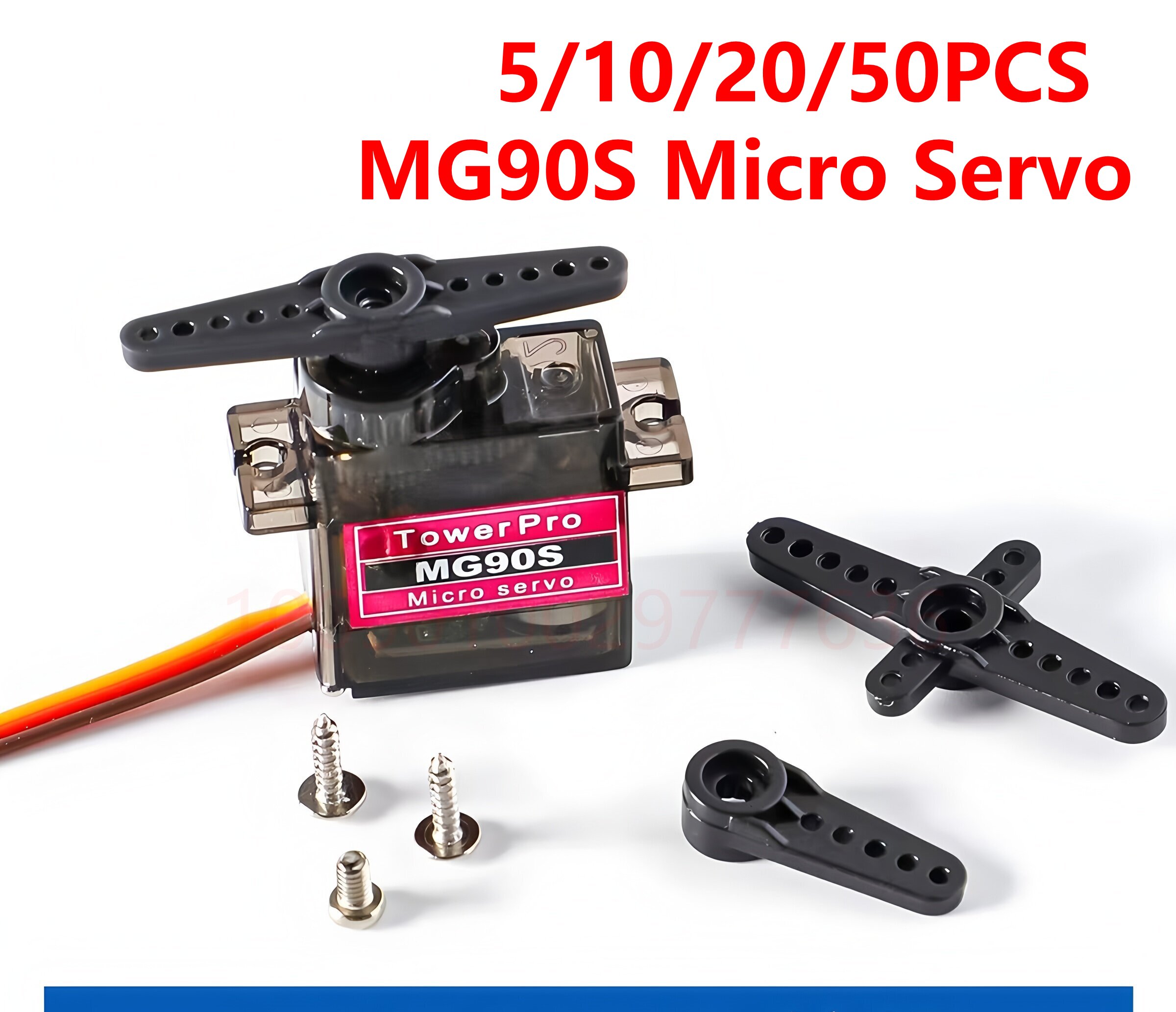 เซอร์โว MG90S 5/10/20/40 ชิ้น  - Servo Sg90 บทวิจารณ์และราคา