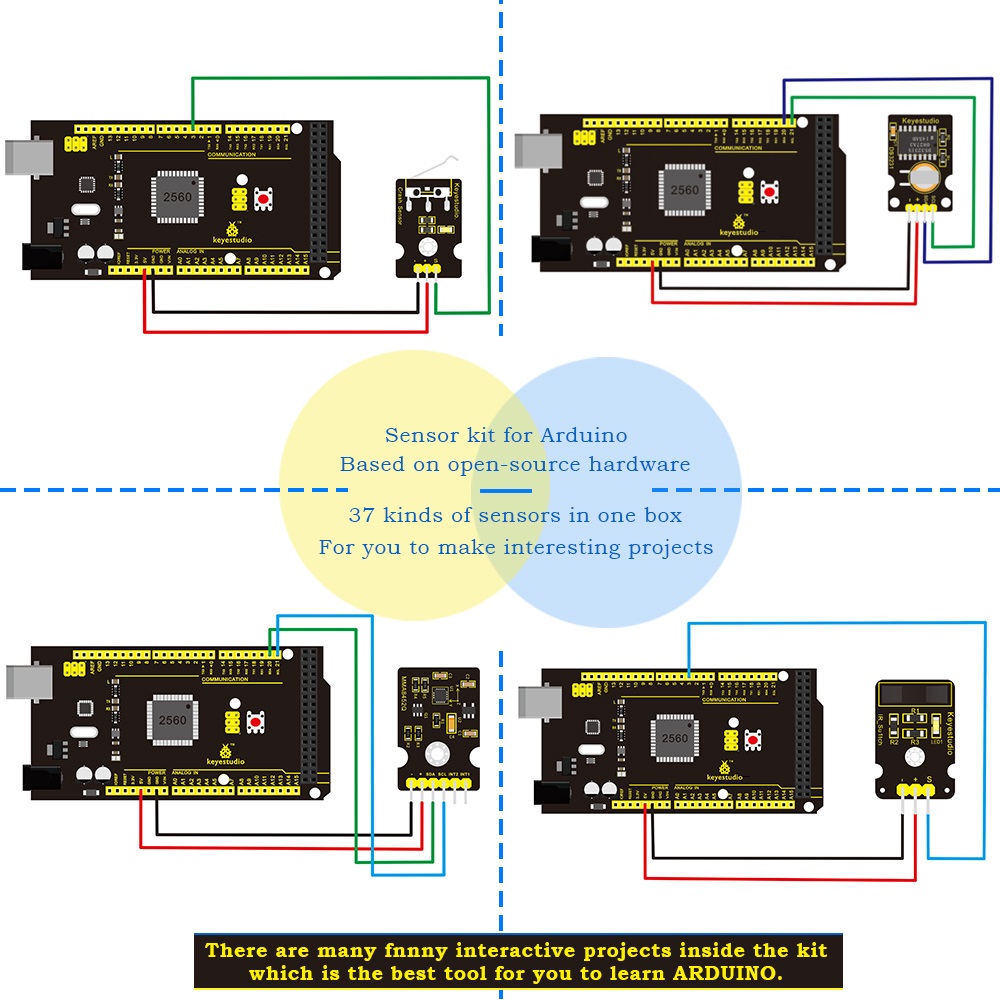 Keyestudio ใหม่ Sensor Starter - Microbit Robot บทวิจารณ์และราคา