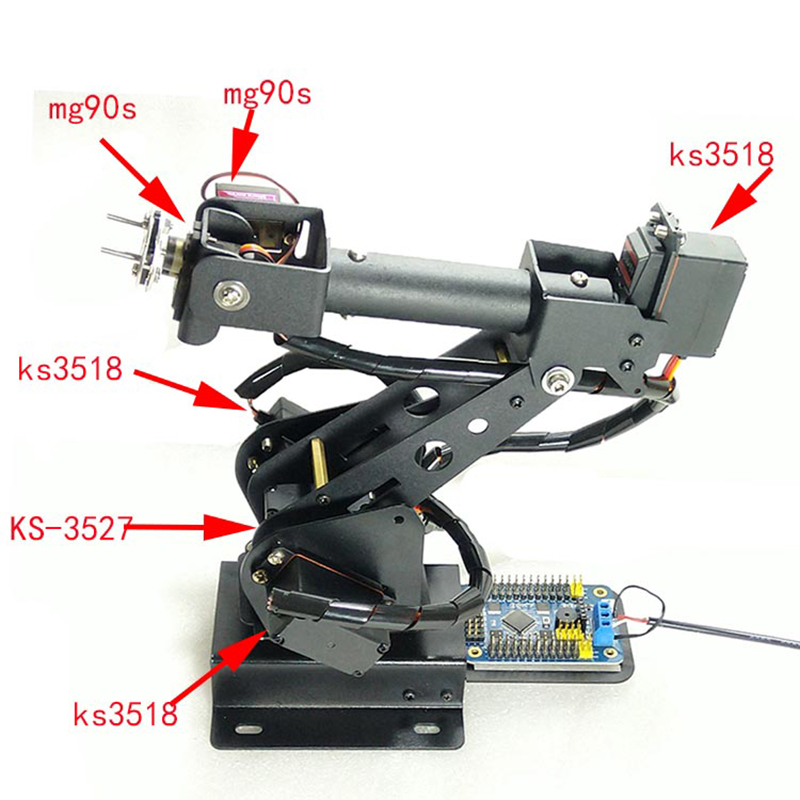 แขนหุ่นยนต์ 6 แกน ABB อุตสาหกร - Robot Arm Kit บทวิจารณ์และราคา
