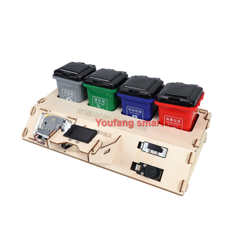 ชุดหุ่นยนต์คัดแยกขยะ AI พร้อมร - Microbit Robot บทวิจารณ์และราคา