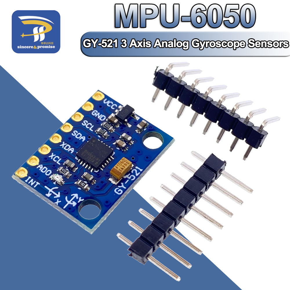 1ชุด IIC I2C GY-521 MPU-6050 M - Accelerometer Mpu6050 บทวิจารณ์และราคา
